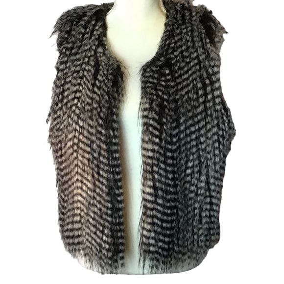 Copper Key Girls Feather Vest Size 14/16 - Picture 5 of 10